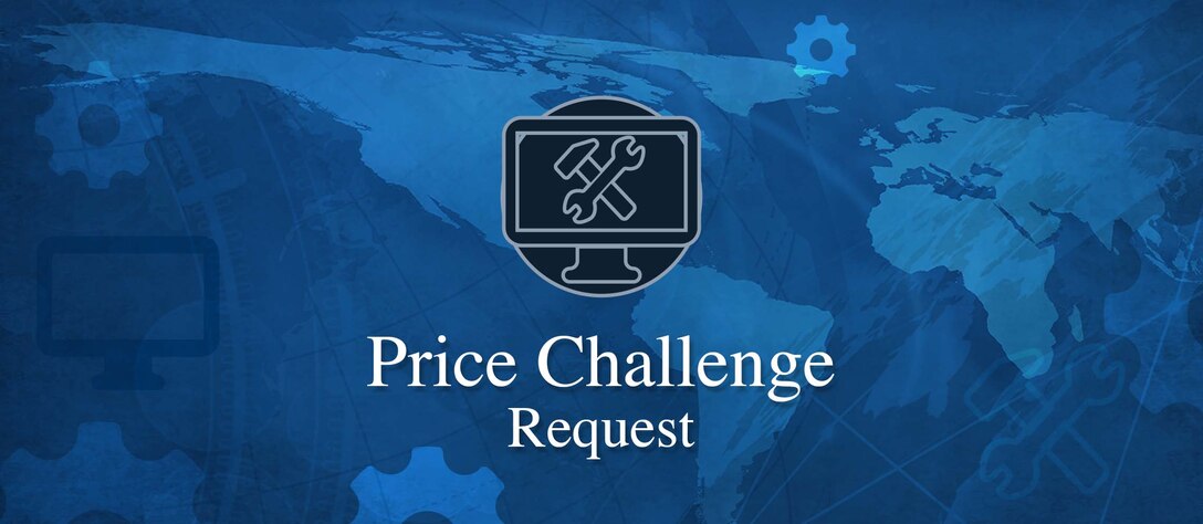 Banner graphic for Price Challenge Request