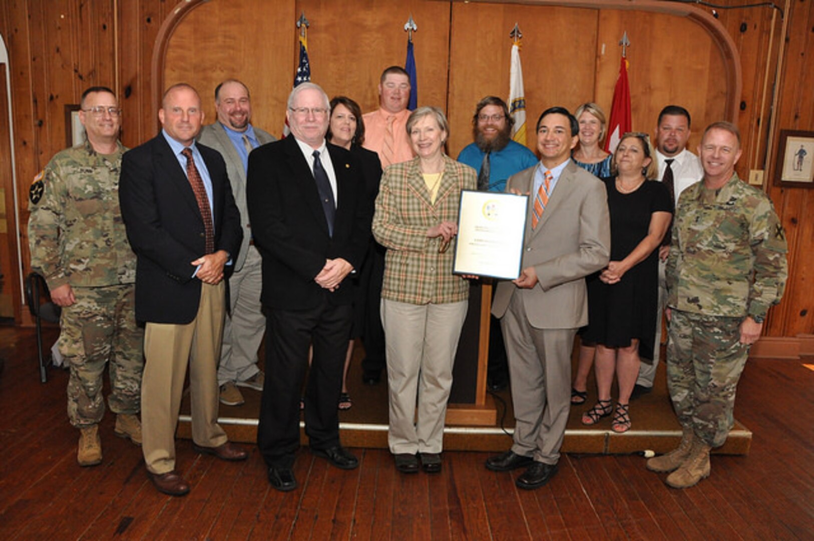 Camp Pendleton receives Army Environmental Award from Deputy Assistant Secretary of the Army