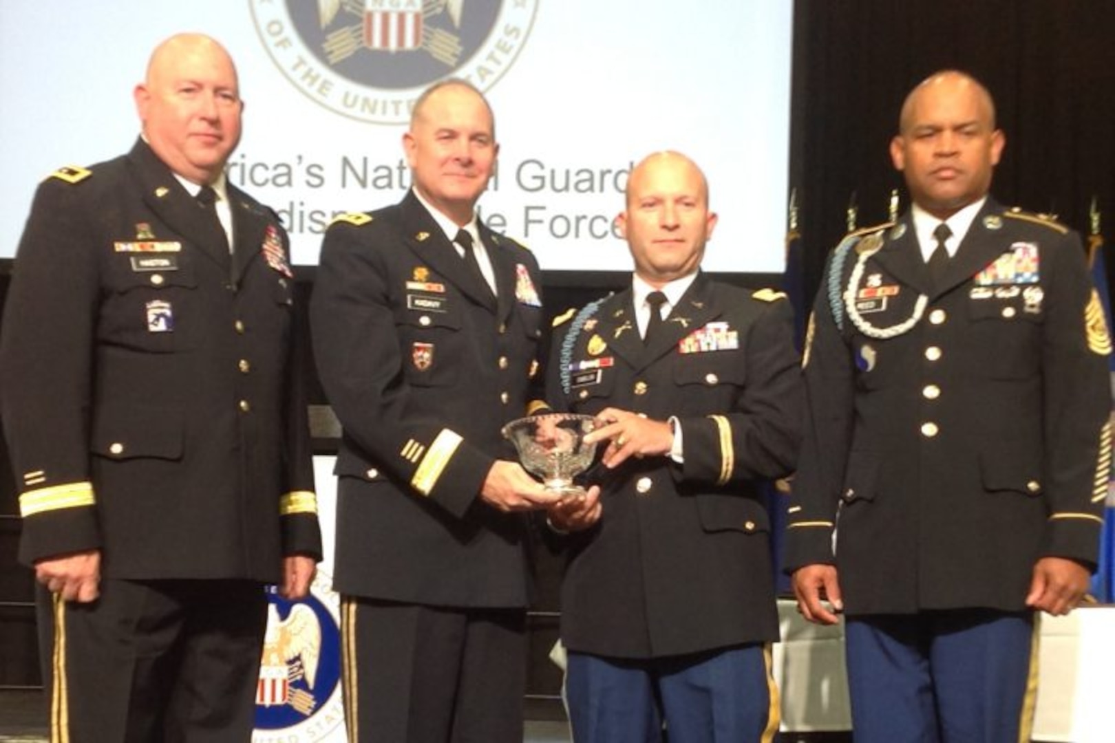 Lynchburg-based infantry battalion receives national training, marksmanship awards