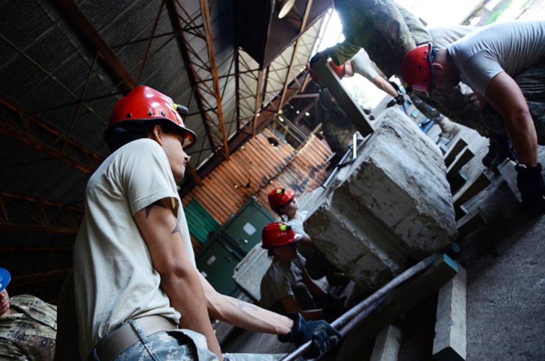 CERFP Soldiers train on search & extraction in West Virginia