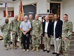 Street sign unveiled in honor of the 54th FA Brigade centennial