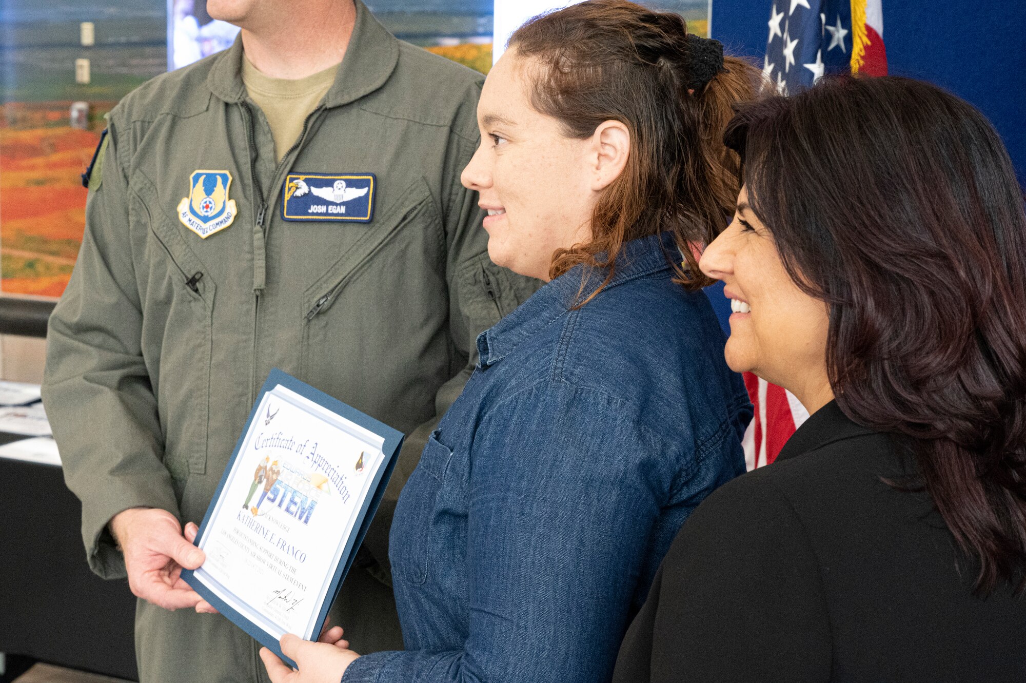 Edwards Air Force Base Honors STEM Volunteers With The Commander s 