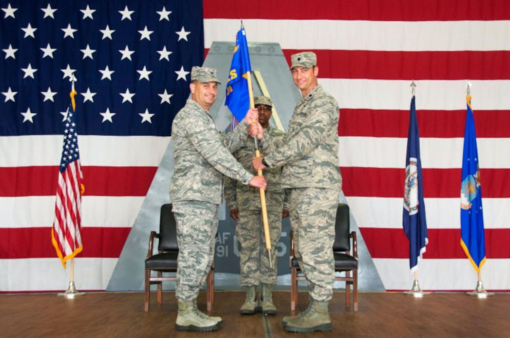Frodsham assumes command of the 192nd Maintenance Squadron