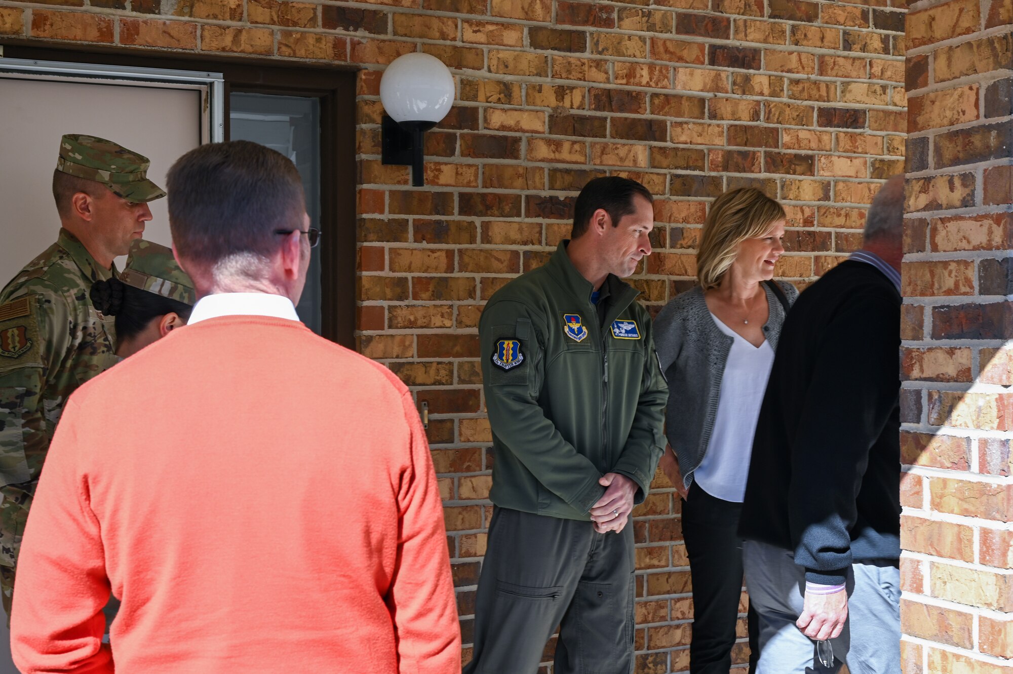 33rd FW leaders tour Air Force Enlisted Village