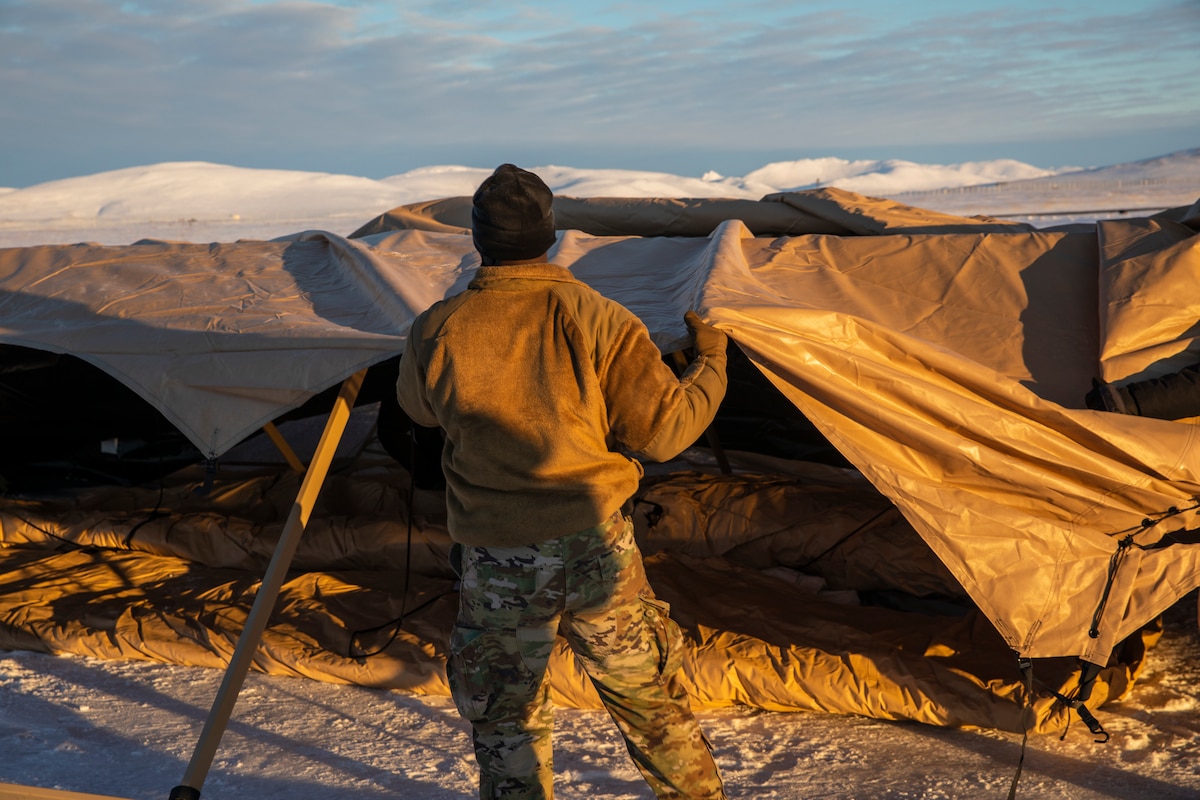 Image of Airmen training.