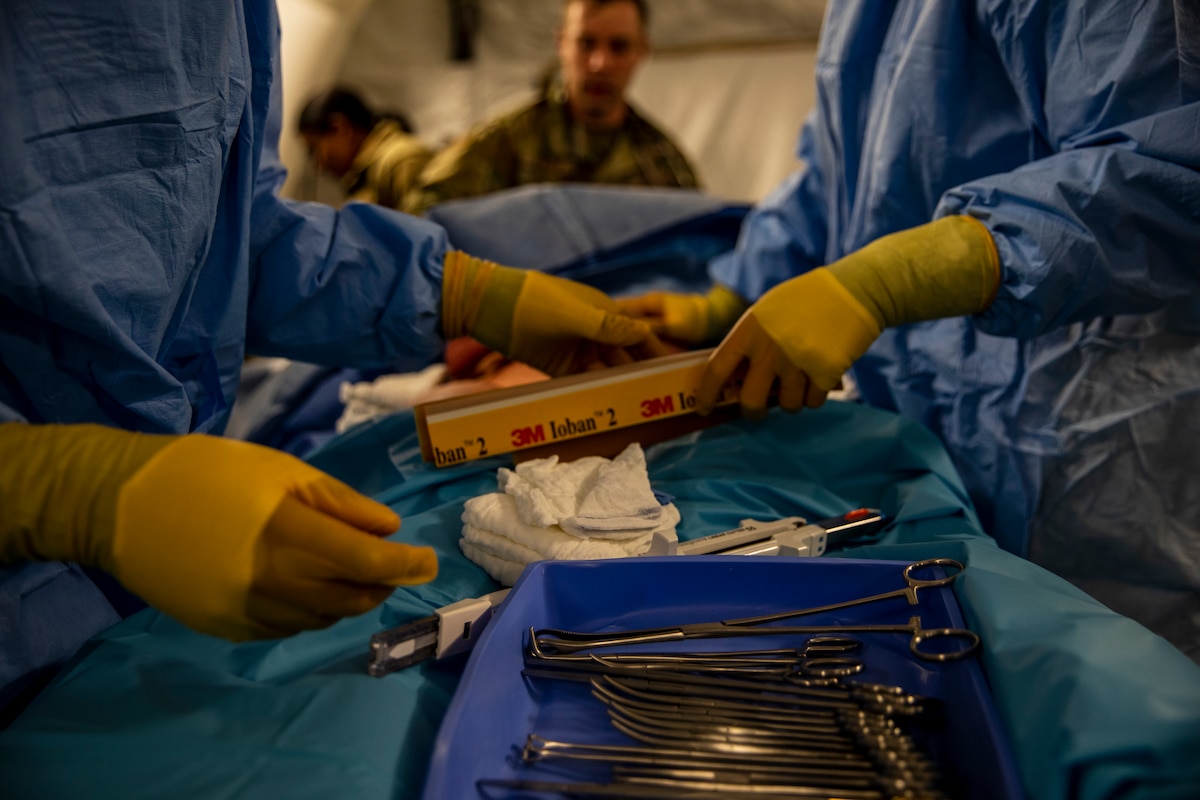 Image of Airmen training.