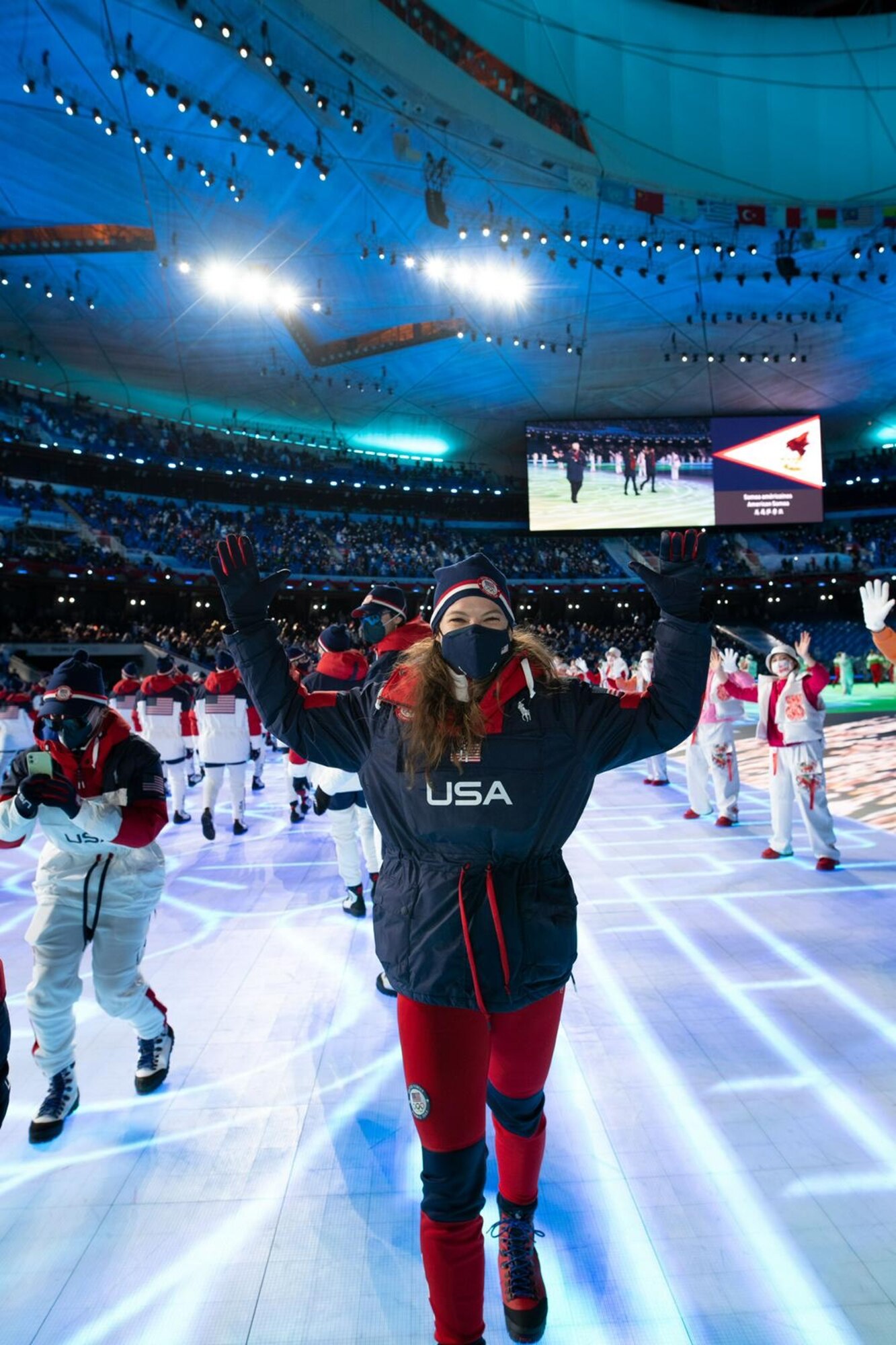 Airman 1st Class Kelly Curtis, 32, a member of the Department of the Air Force’s World Class Athlete Program (WCAP), finished 21 out of 25 in the winter Olympics in Beijing