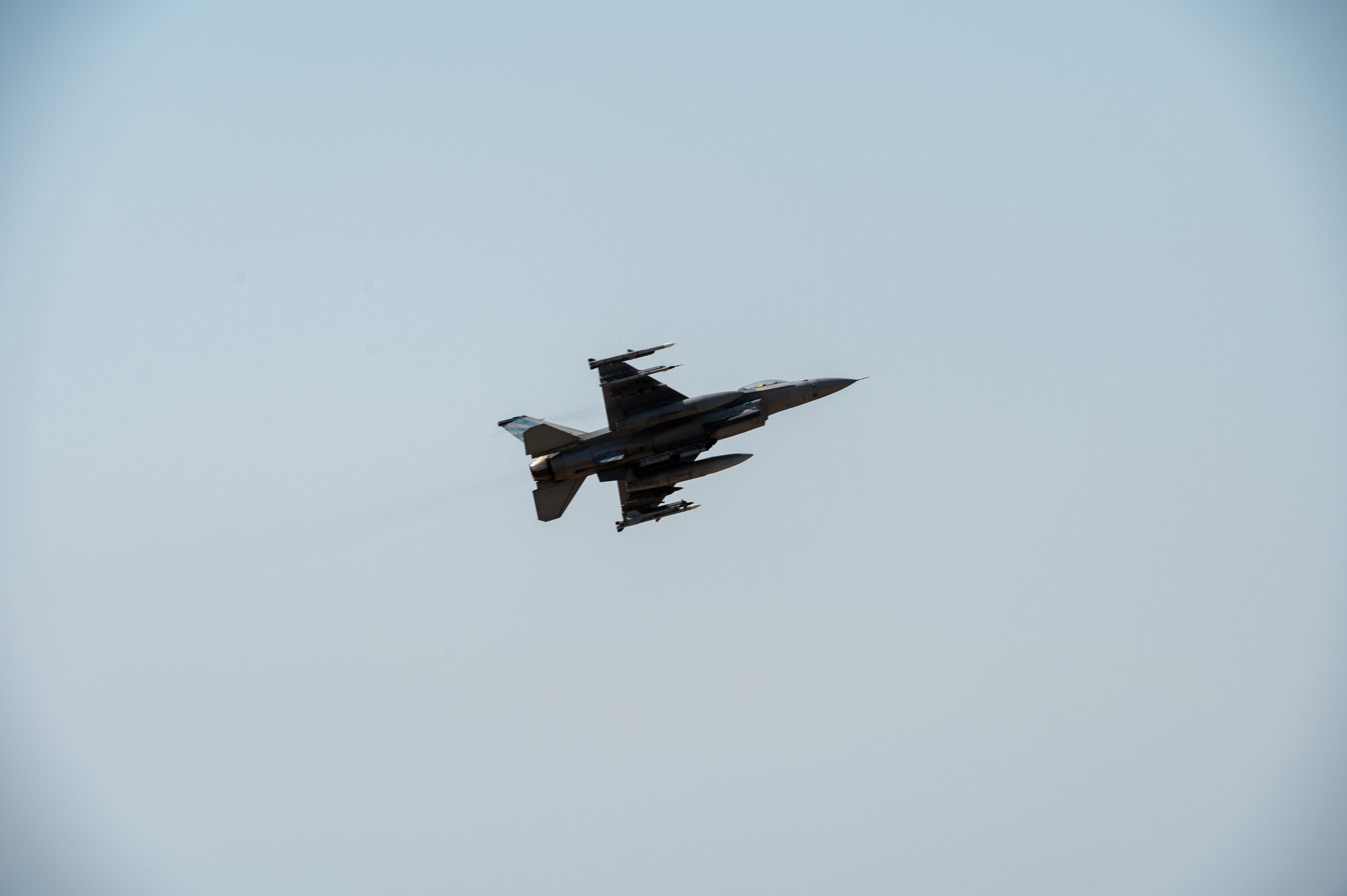 F-16 Fighting Falcons fly at Kunsan Air Base, Republic of Korea
