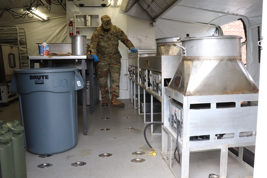 Nutrition care specialists establish, operate containerized kitchen