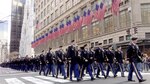 New York Army National Guard Soldiers of the 1st Battalion, 69th Infantry, march in the St. Patrick's Day Parade in New York March 16, 2019. The battalion traditionally leads the world's largest St. Patrick's Day Parade.