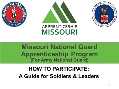 Instructions for Army applications to apprenticeship program