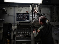photo from a C-17 training flight