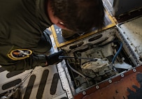 photo from a C-17 training flight