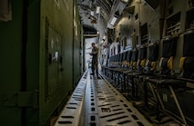 photo from a C-17 training flight