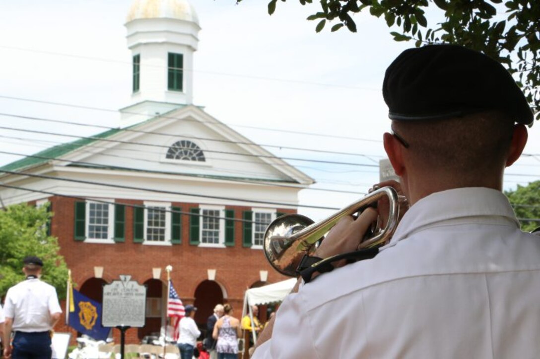 29th Division Band performs at ceremony honoring Medal of Honor recipient