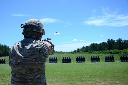 183rd RTI hosts historic pistol match at Fort Pickett