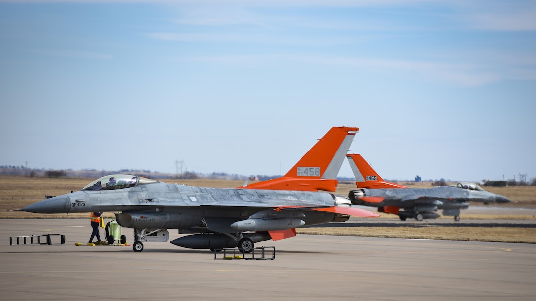 Transient aircraft at Sheppard AFB