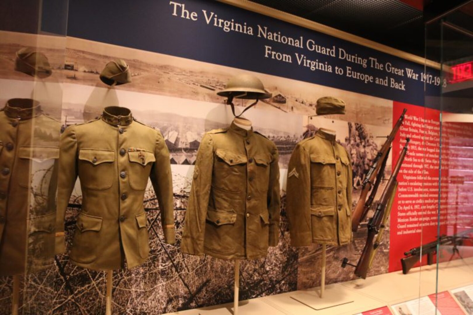 New exhibit highlights Va. Guard service in WWI