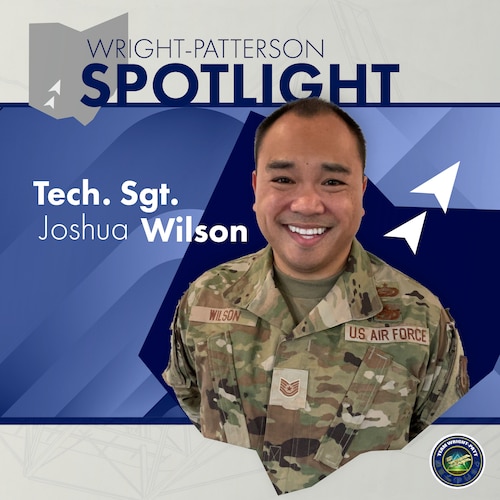 Spotlight Graphic of Tech. Sgt. Joshua Wilson