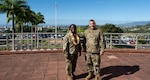 Deputy Surgeon General and Chief United States Army Medical Corps Maj. Gen. Telita Crosland visits Tripler Army Medical Center.
