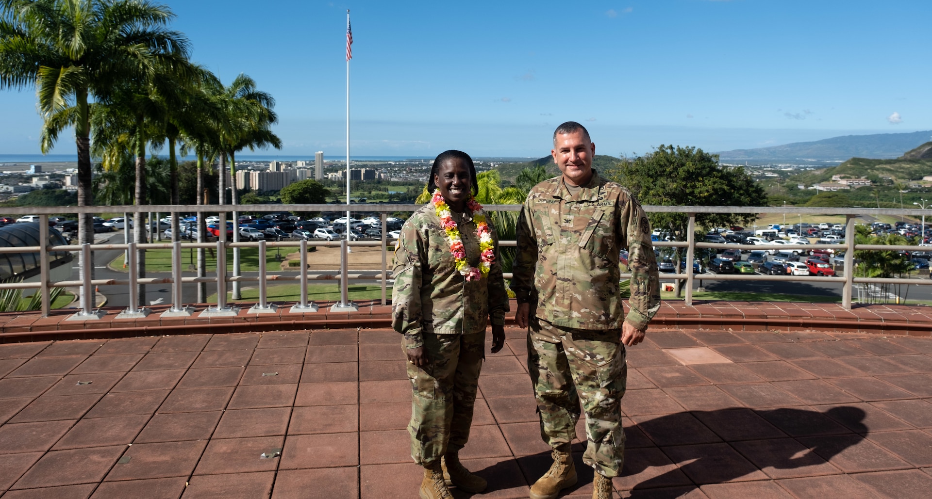 Deputy Surgeon General and Chief United States Army Medical Corps Maj. Gen. Telita Crosland visits Tripler Army Medical Center.