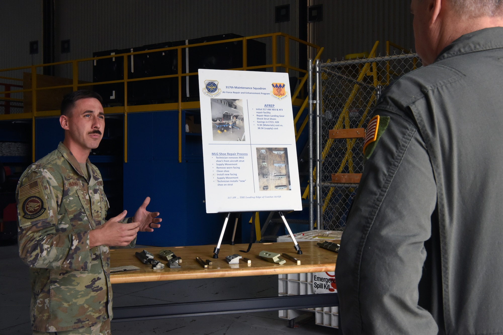 AMC Commander Visits Dyess AFB and Celebrates the 317th AW’s 80th Anniversary