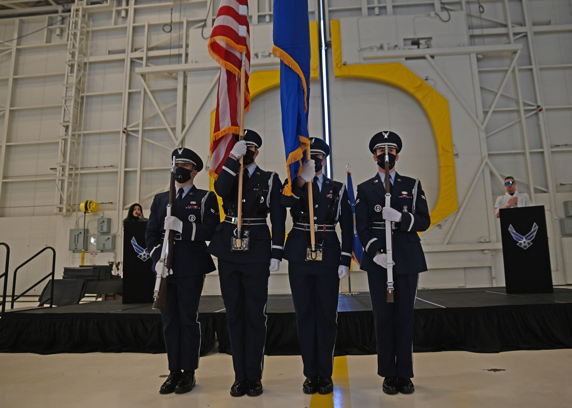 Team McChord Award Winners announced at Joint Base Lewis-McChord, Wash., March 9, 2022. (U.S. Air Force photo by Airman 1st Class Callie Norton)