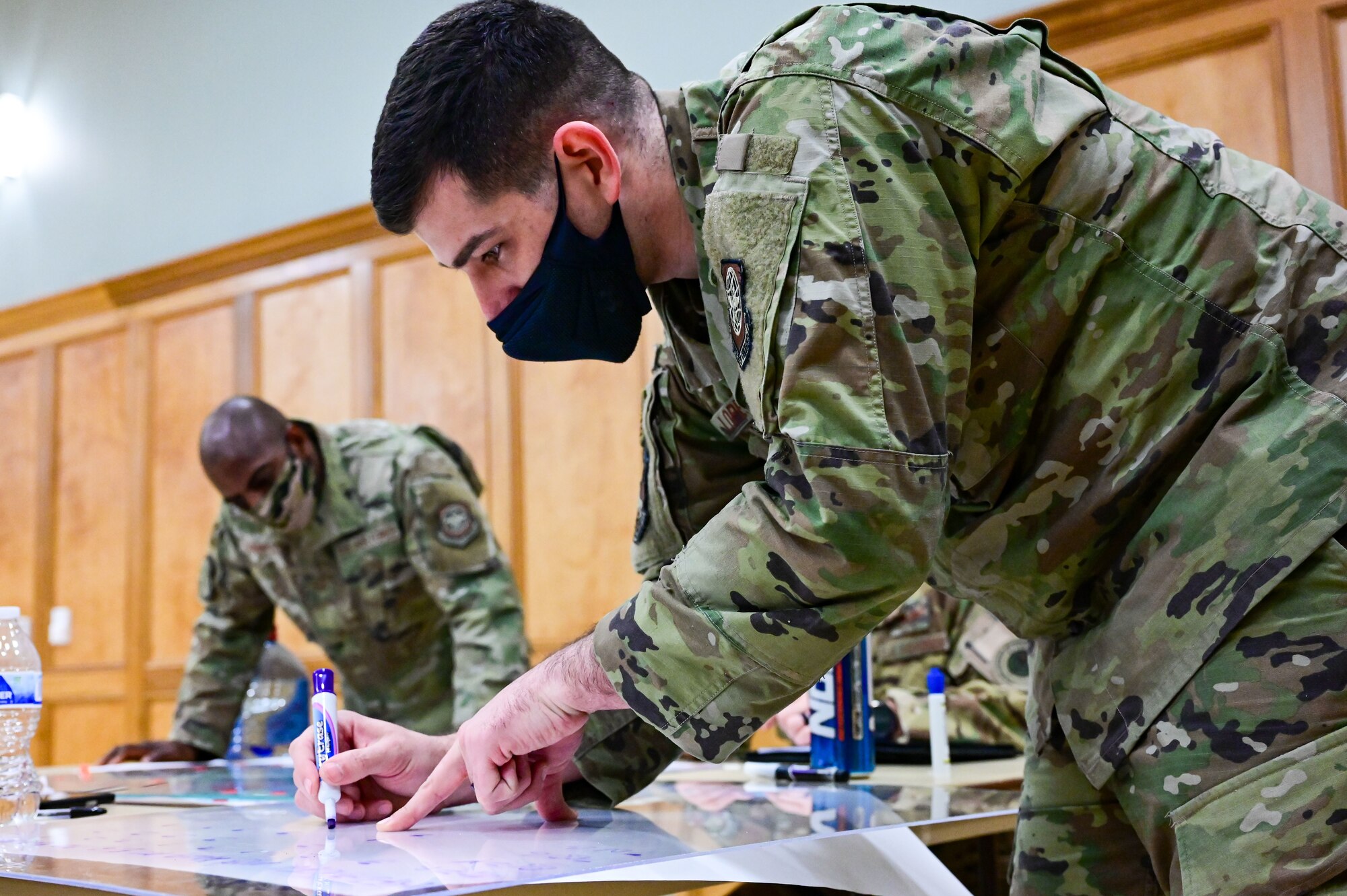 1st Lt. Valentin Lopez, 34th Combat Training Squadron, participates in a KingFish Agile Combat Employment exercise