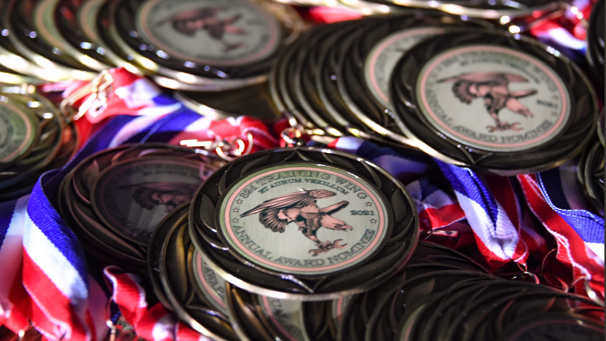 82nd Training Wing Annual Award Nominee medallions