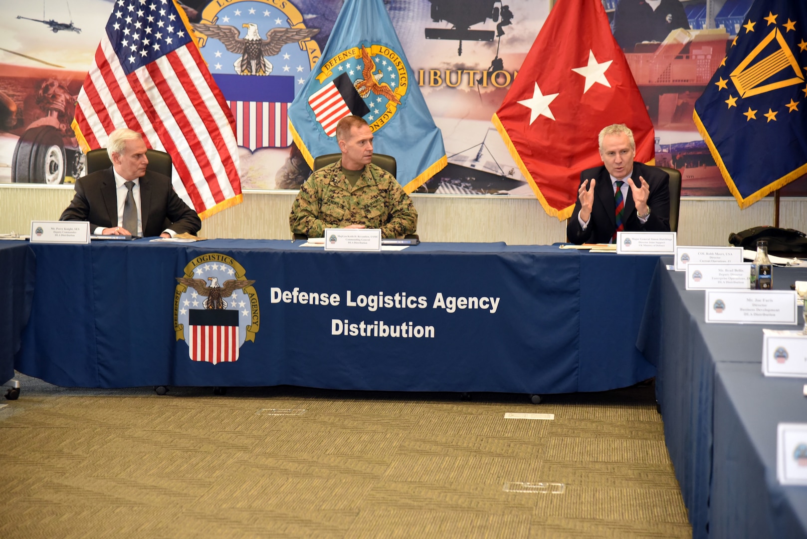 DLA Distribution hosts United Kingdom Ministry of Defence delegation