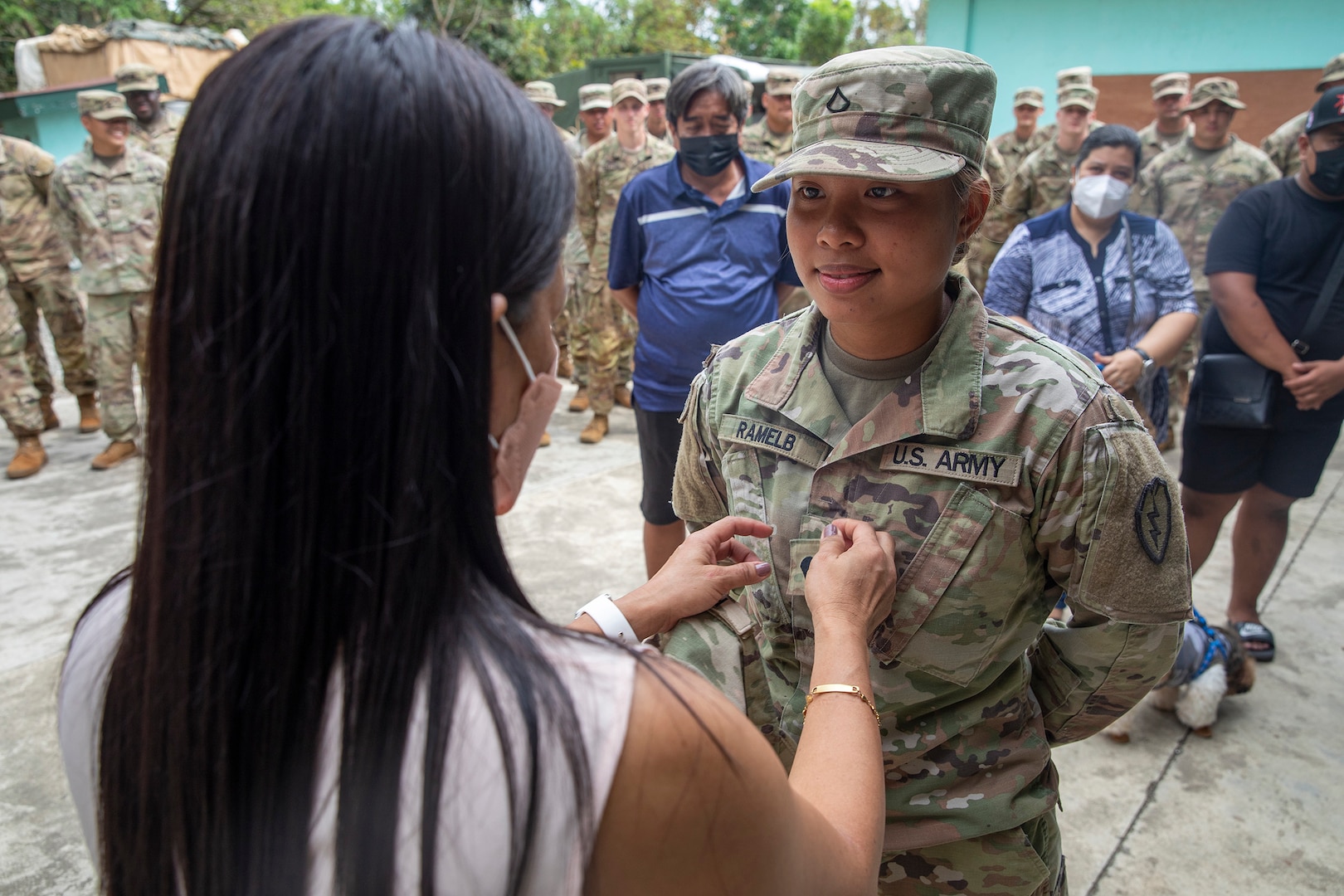 U.S. Army Soldier Reunites with Mom During Salaknib 2022