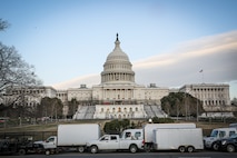 District of Columbia – U.S. Marines and Sailors with Chemical Biological Incident Response Force (CBIRF) provide support to the 2022 Presidential State of the Union Address in the District of Columbia, March 1, 2022. CBIRF was positioned to provide swift and robust support to the U.S. Capital Police and United States Secret Service during the State of the Union.