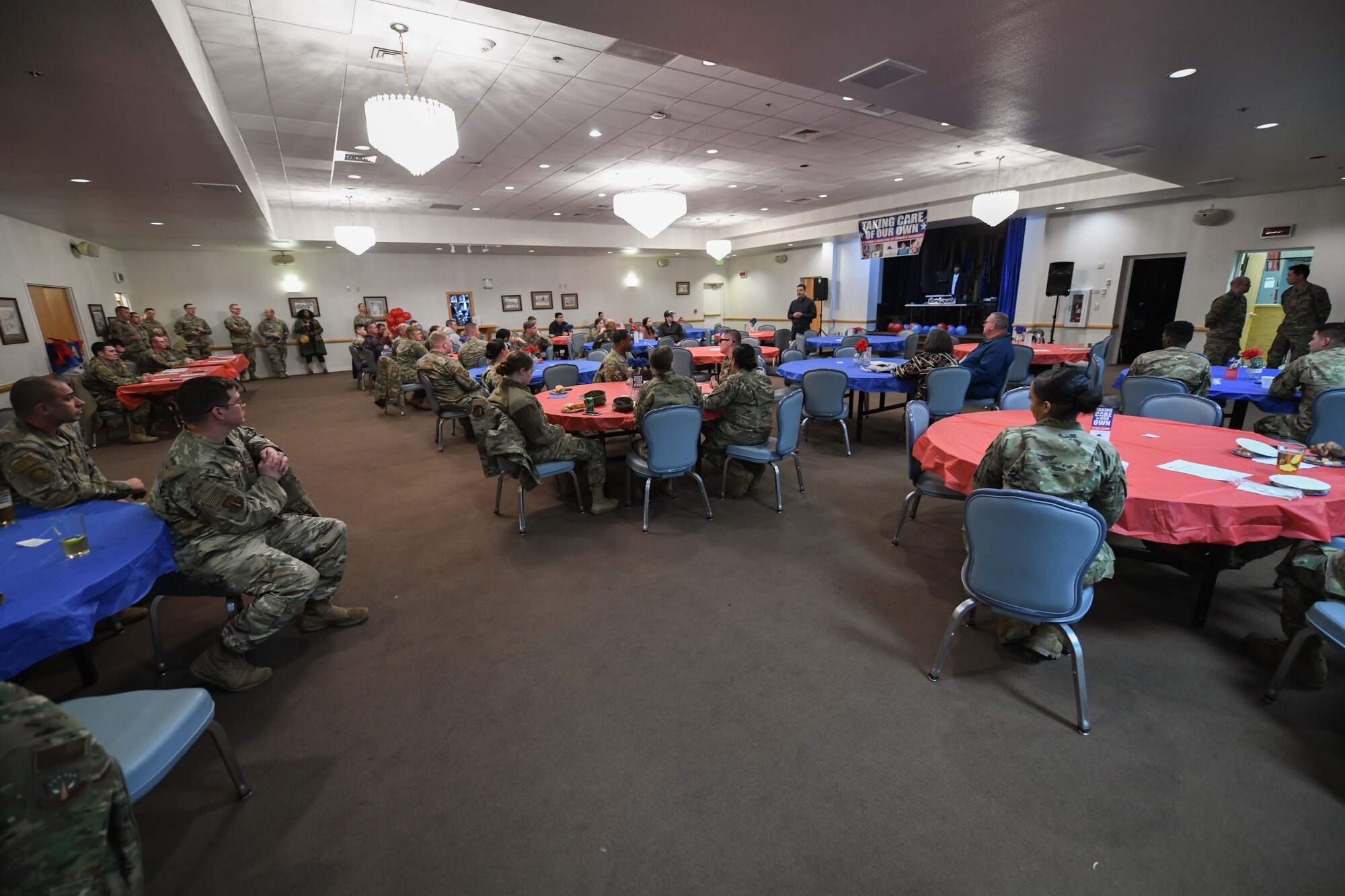 The 90th Missile Wing hosted the 2022 Air Force Assistance Fund kickoff at F.E. Warren Air Force Base, Wyoming, March 11, 2022. AFAF is an annual effort to raise funds for the charities that provide support to Air Force members in need, including active duty, retirees, reservists, guard, dependents and surviving spouses.