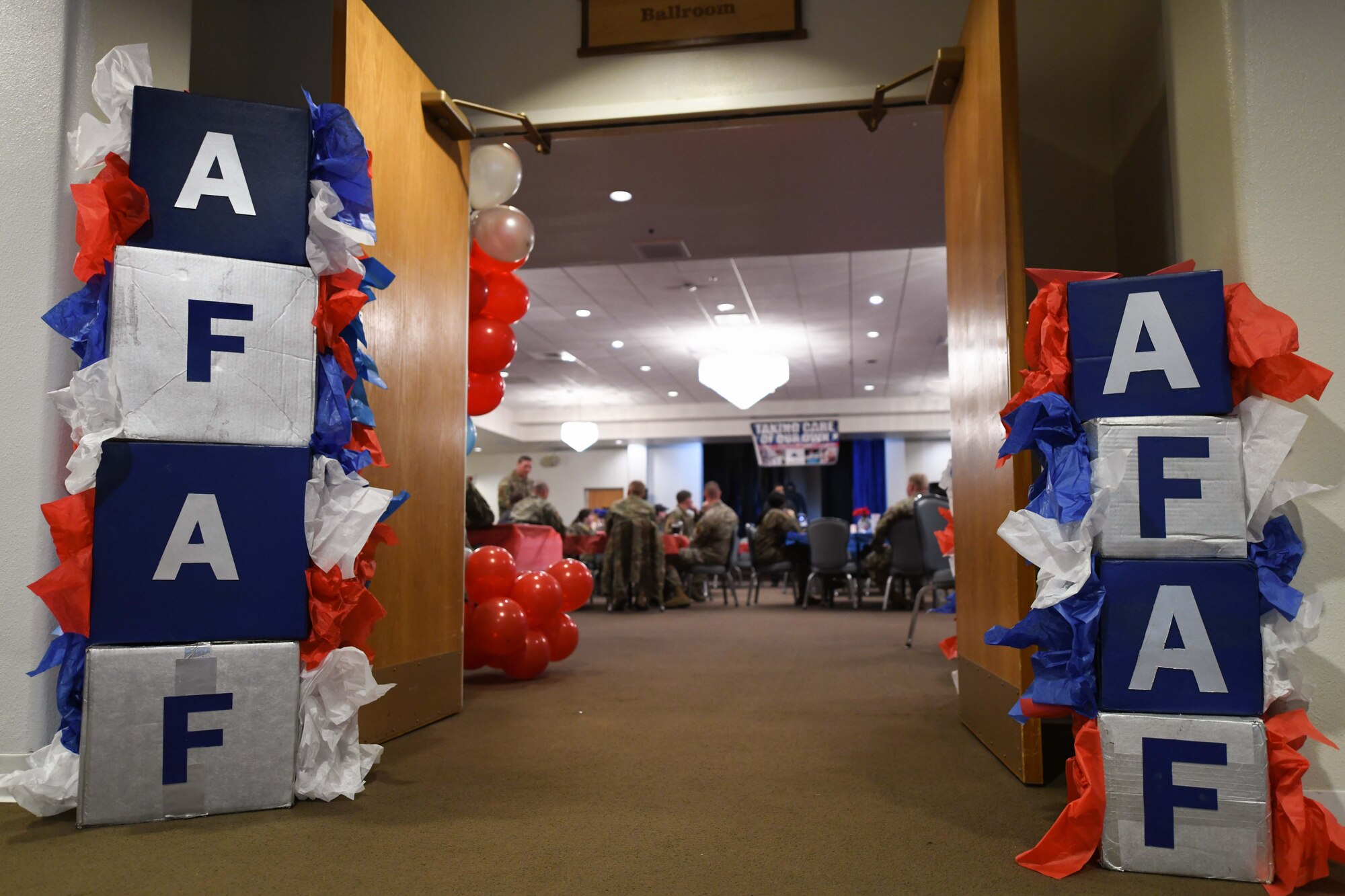 The 90th Missile Wing hosted the Air Force Assistance Fund kickoff at F.E. Warren Air Force Base, Wyoming, March 11, 2022. AFAF is an annual effort to raise funds for the charities that provide support to Air Force members in need, including active duty, retirees, reservists, guard, dependents and surviving spouses.