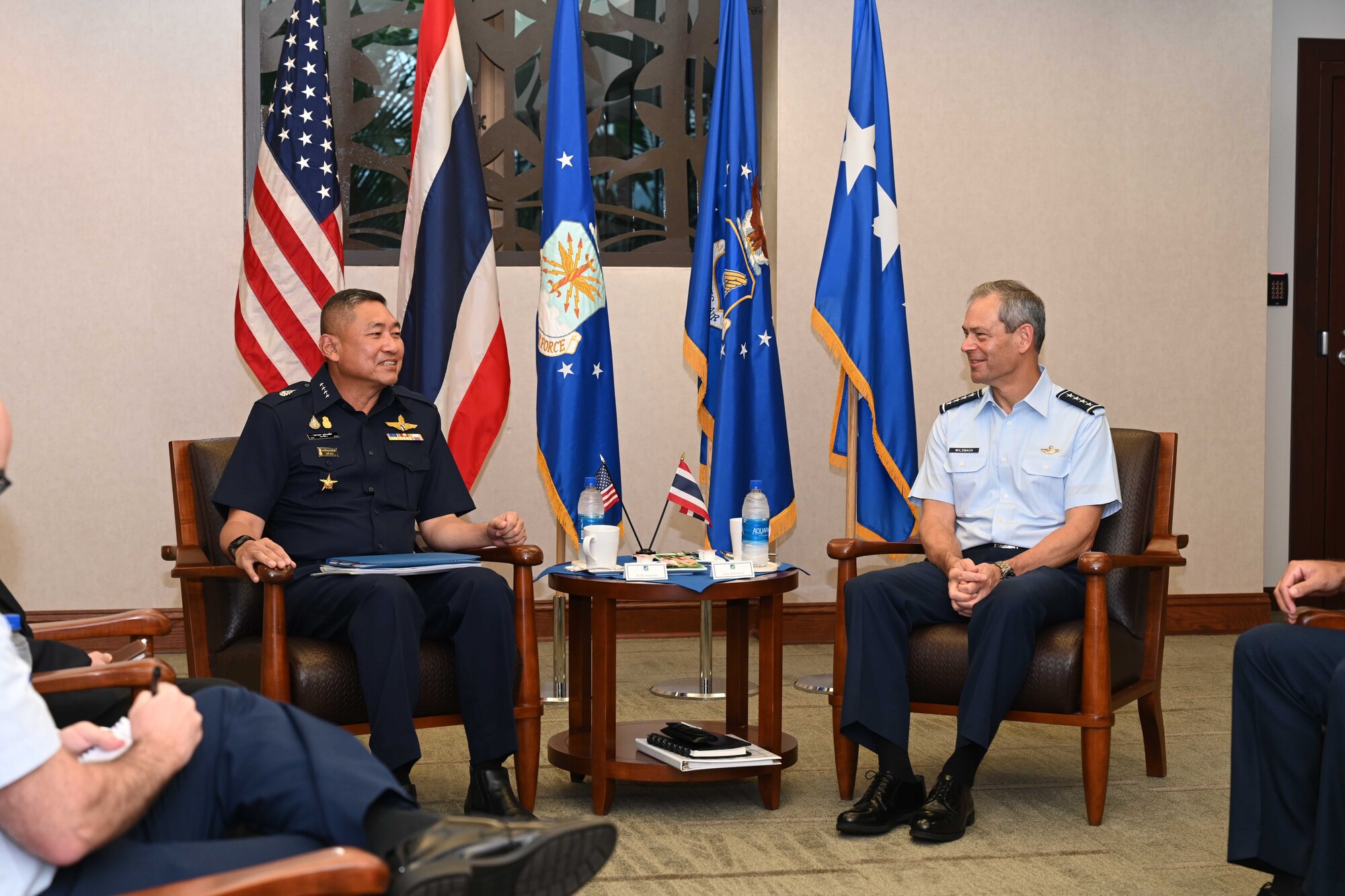 Royal Thai Air Forces Command-in-Chief visits Pacific Air Forces Headquarters