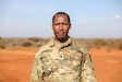 Specialist Joshua Omwenga, a combat medic with 444th Minimal Care Detachment, participates in Exercise Justified Accord, Isiolo, Kenya. Exercise Justified Accord takes place from Feb. 28 through Mar. 17 in Kenya. Over 800 personnel will participate in the exercise which focuses on enabling readiness for the US and multinational partners.