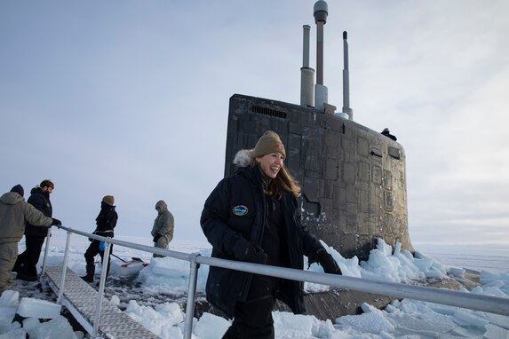 Under Secretary of the Navy visits ICEX 2022