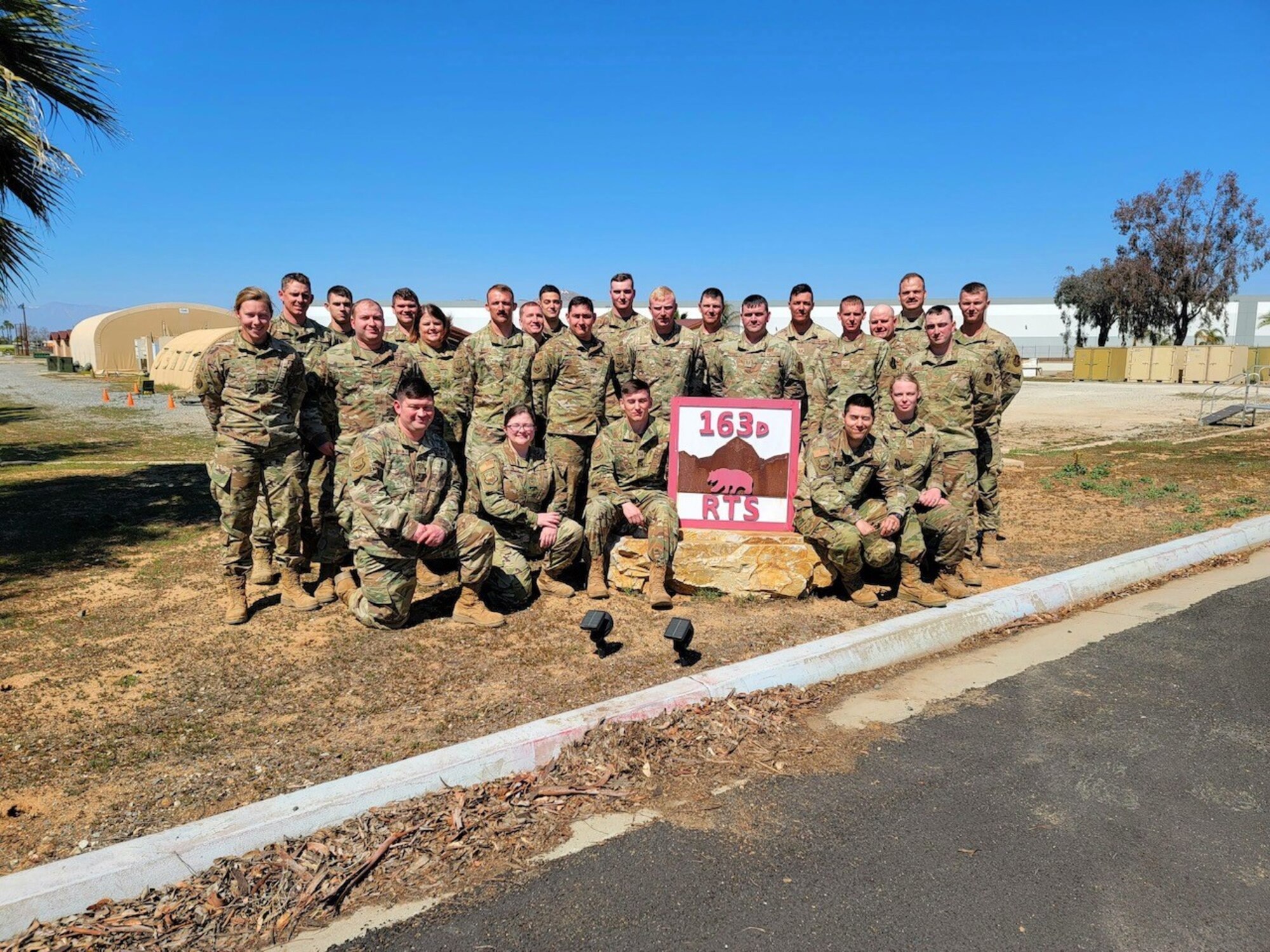 Photo of 183d Civil Engineer Squadron and 183d Force Support Squadron members
