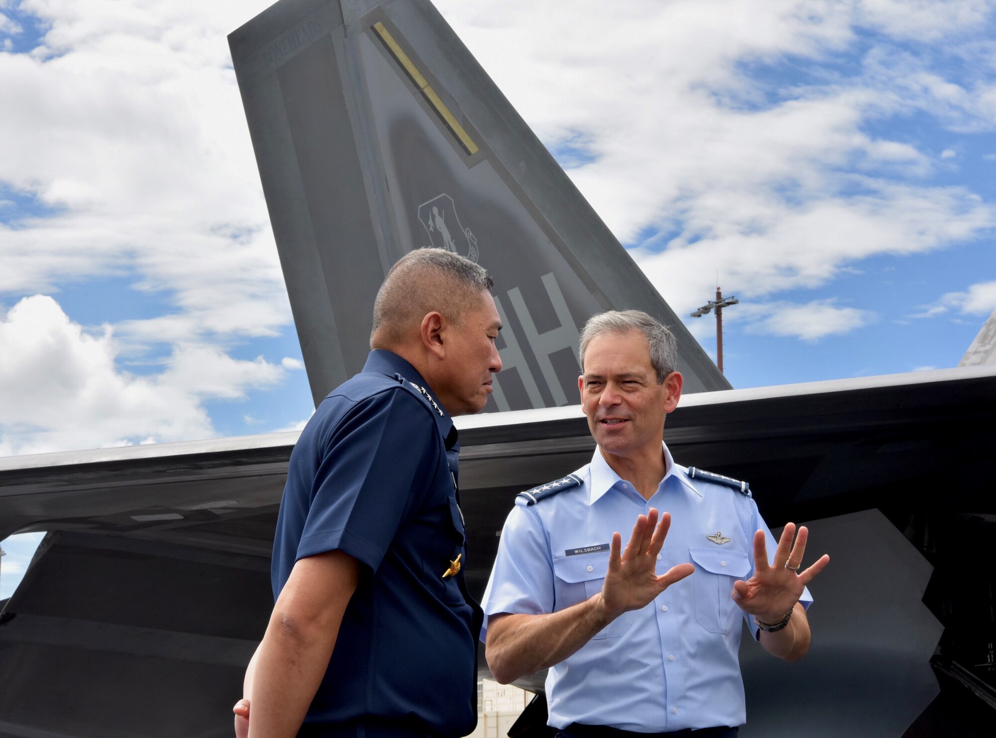 Royal Thai Air Force Commander-in-Chief visits Pacific Air Forces Headquarters