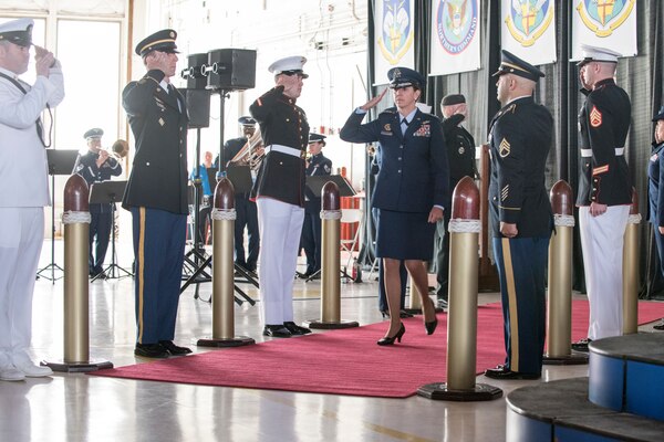 A woman takes command of an agency.