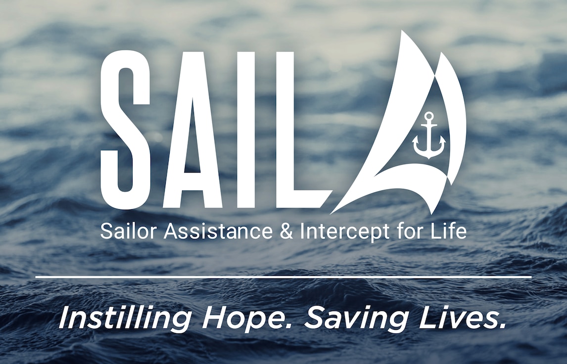 Sailor Assistance and Intercept for Life (SAIL) is a program available to active duty Sailors who experienced a suicide ideation or attempt (Suicide-Related Behavior). SAIL is an evidence-based intervention that provides rapid assistance, ongoing risk assessment, care coordination, and reintegration assistance. Risk is assessed at key intervals using the Columbia Suicide Severity Rating Scale and managed using the Veterans Affairs Safety Plan through a series of contacts over 90 days following Suicide-Related Behavior. (U.S. Navy graphic by Commander, Navy Reserve Force Public Affairs)