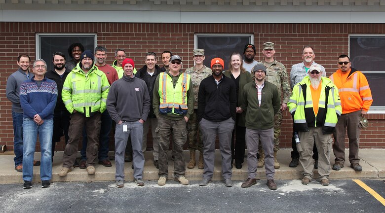 Col. Kimberly Peeples, commander of the Great Lakes & Ohio River Division, with the USACE Chicago District's Calumet Area Office, March 22, 2022.