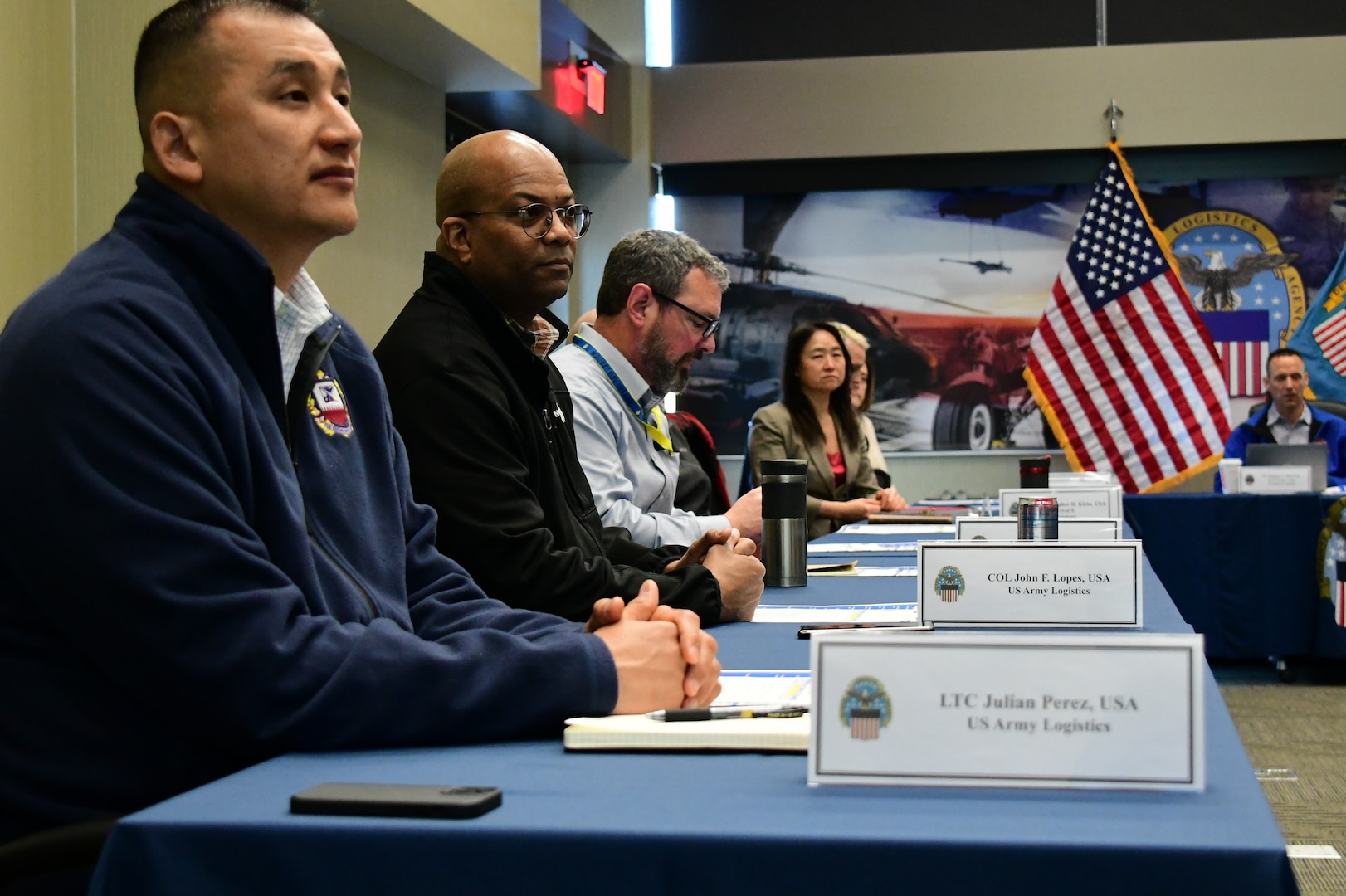 Eisenhower School visits DLA Distribution, gets first-hand lesson in global logistics support