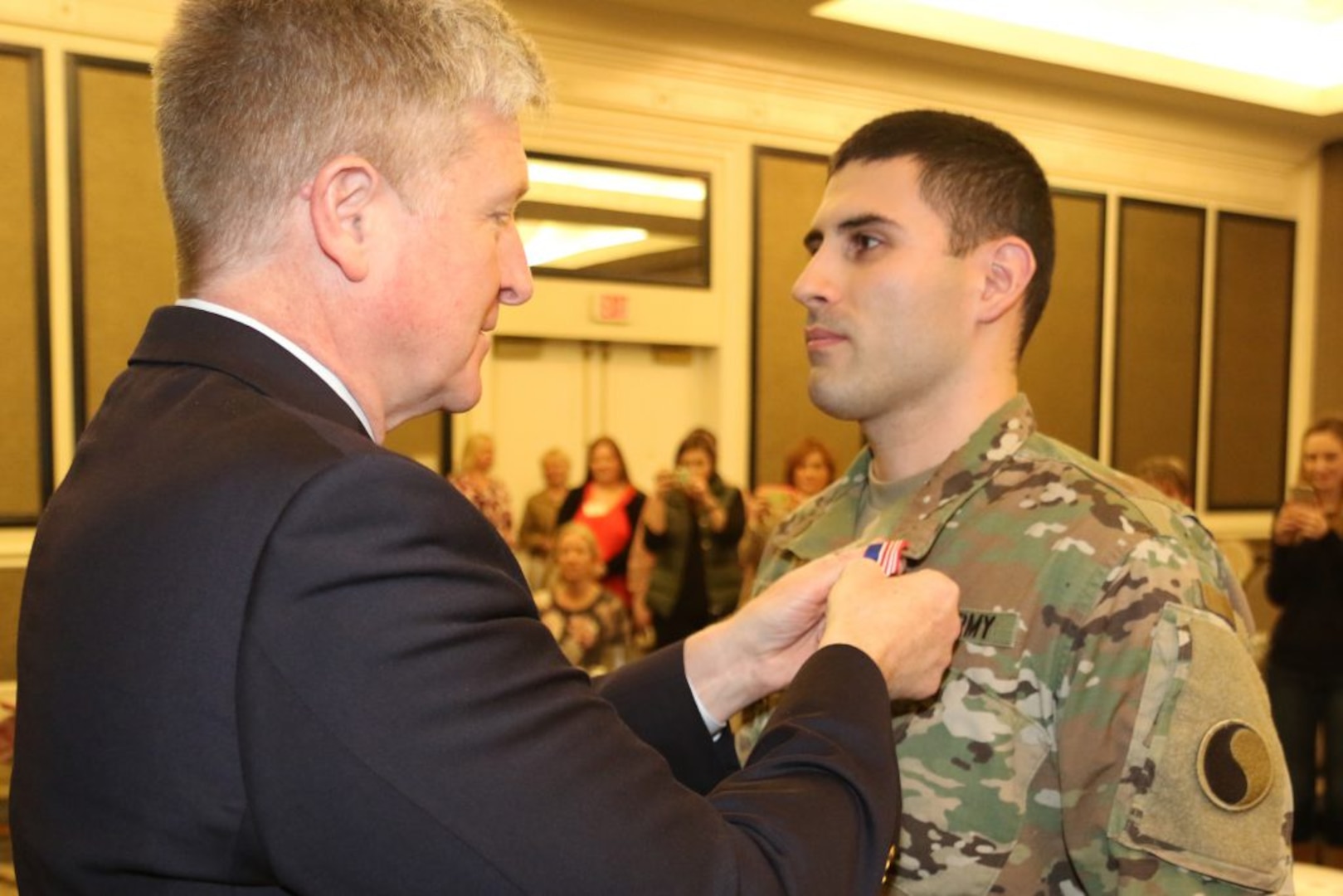 Sec. Moran recognizes Va. Guard federal active duty service