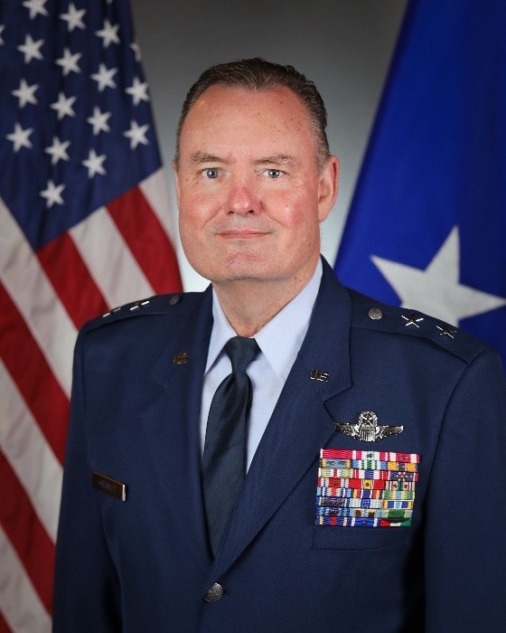 This is the official portrait of Maj. Gen. Daniel J. Heires.