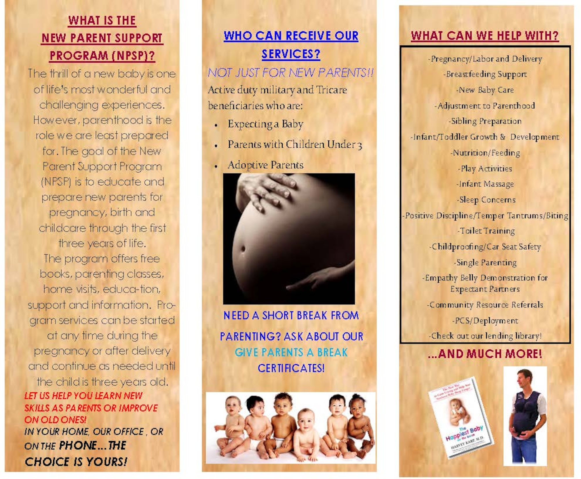 New Parent Support Program assists families > F.E. Warren Air Force