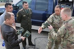 Tajikistani officers conduct information exchange with 34th CST