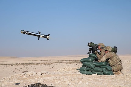 Red Dragons conduct combined live-fire exercise in Qatar