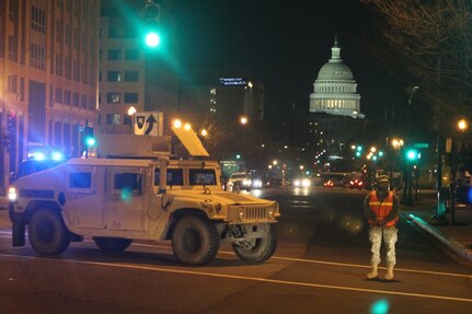Virginia Guard supports 58th Presidential Inauguration
