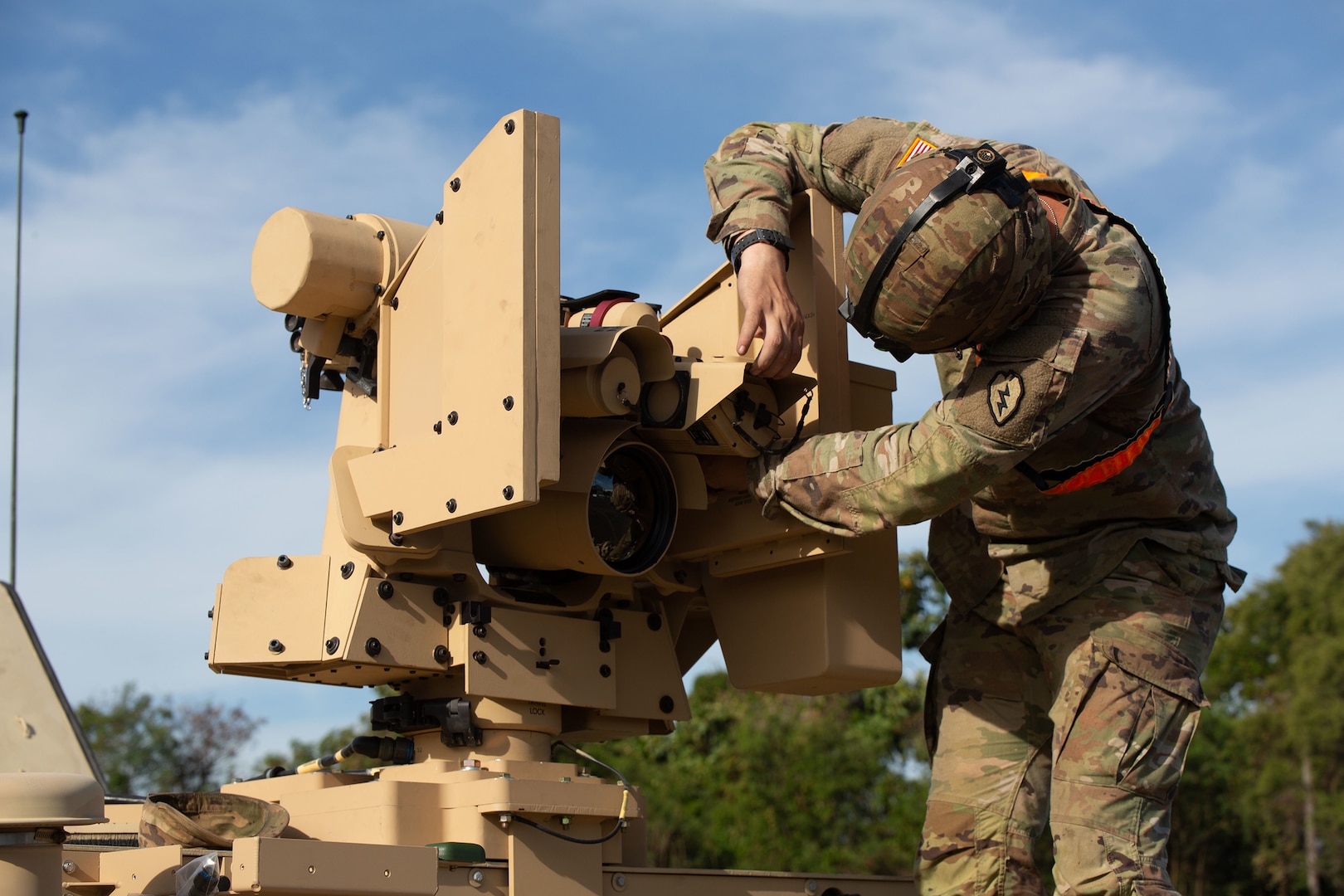 APS afloat equipment issued to Soldiers for use in Salaknib 22